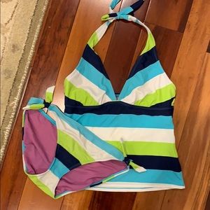 Athleta tankini bottom and top size medium Both !